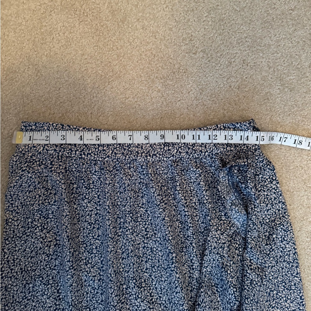 LC Lauren Conrad Asymmetrical  Ruffle Midi Skirt NWT Size M - Picture 11 of 14
